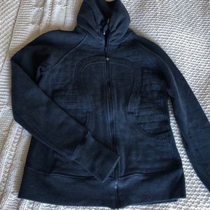Navy blue lululemon scuba hoodie